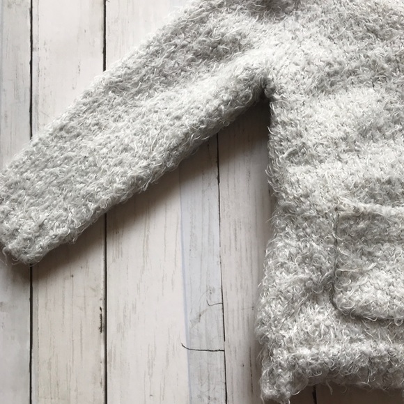 Cynthia Rowley Toddler Girl Hooded Fuzzy Sweater - Picture 4 of 11